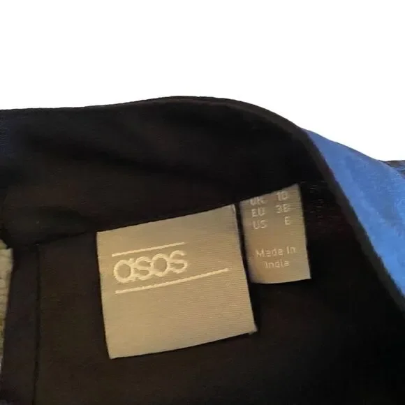 EUC ASOS Design Embroidered Mini Dress - Picture 5 of 8